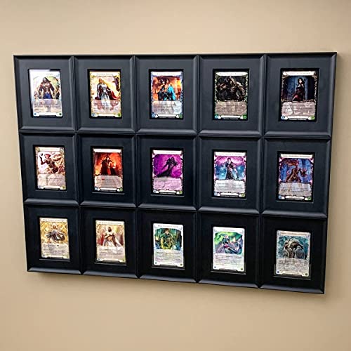 BCW Interlocking Card Frames with Toploaders, Black, Standard Cards, 6 Pack - style: Standard Interlocking Frames