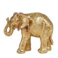 Guichifun Gold Elephant Statue Home Décor Collectible Figurines - color: Gold-elephant