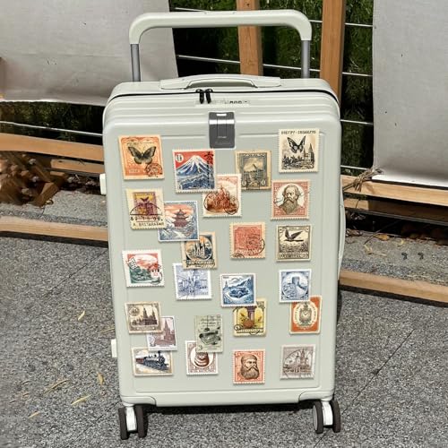 Vintage Scrapbook Stickers Set, Retro Stickers for Bullet Journal, Antique Looking Sticker for Junk Journal Collage Album (Memory Stamp 100pcs) - style: memory stamp