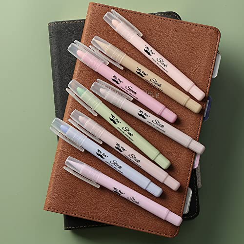 Mr. Pen- No Bleed Gel Highlighters, Morandi Colors, 8 Pack - color: Morandi Colors 1, size: 8 Pack
