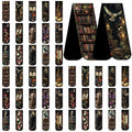 Dark Academia Magnetic Bookmarks, Gothic Floral Book Marks for Women - style: Dark Academia 45pc