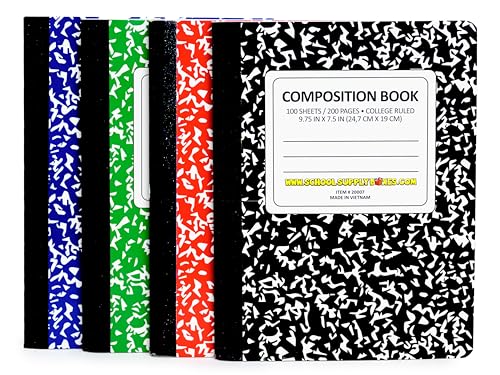 School Supply Boxes | High School Writing Bundle (1 Box) | Back to School Essentials Kit for Students & Teachers | Includes College-Ruled Filler Paper, College-Ruled Notebooks, 12 ct. Pens, & More - color: High School Writing Bundle, size: 1 Box