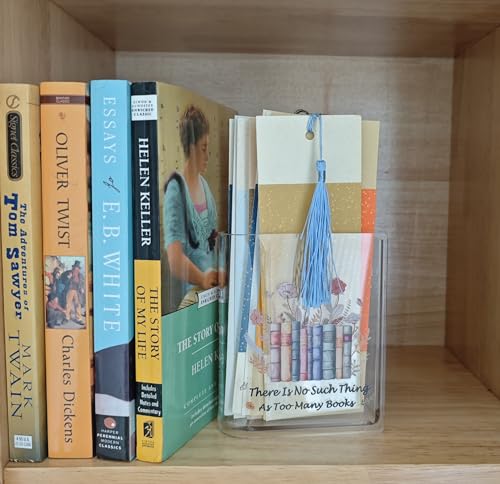 Book Shaped Bookmark Holder Reading Accessory - style: book