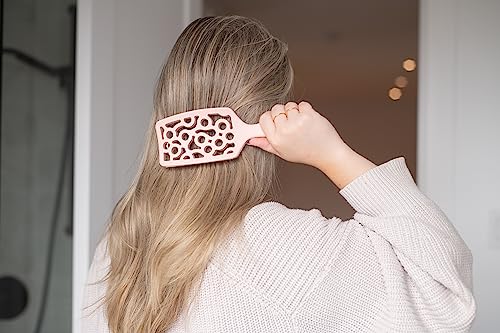 FRAMAR Professional Vented Hair Brush, Vent Brush For Blow Drying - color: Champagne