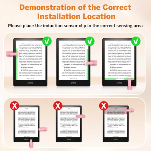 Page Turner Ring for Kindle,Remote Control for iPhone iPad Tablets eReaders - color: Pink