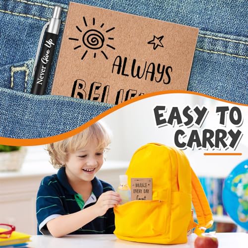 Yeaqee 72 Pcs Motivational Pen Notepad Gifts Bulk Set, Positive - style: Positive