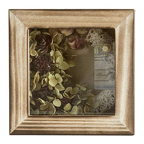 Freezing point Shadow Box Frame 5x5 Shadow Box Display Case Cabinet Picture Frame with Linen Back Memorabilia Awards Bouquet Photos Baby Memory Box for Keepsakes Small Mini Paw Print Box Pin - color: Carbonized, size: 5×5
