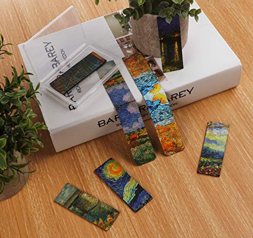 Magnetic Bookmarks, 14Pcs Bookmark 3.1" Page Magnetic Markers