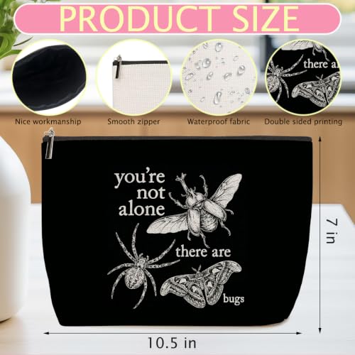 ZHAMEN Insect Makeup Bag for women Travel Organizer Pouch Cosmetic Bags 04 - color: Multicolor 1613