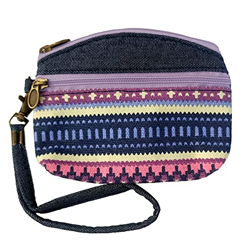 Coin Purse for Women Cute Small Wallets Change Purse Coin Pouch (purple) - color: Purple