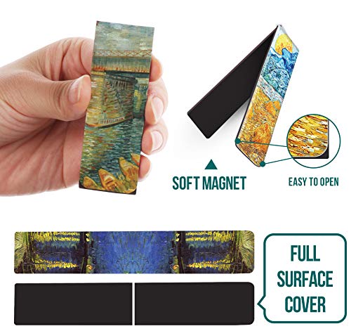 Magnetic Bookmarks, 14Pcs Bookmark 3.1" Page Magnetic Markers
