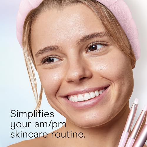 Conair Spa Headband, Makeup & Face Washing, Microfiber Design - color: Blush Pink