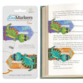 Thinking Gifts Magnetic Linemarker Bookmark for Easy Tracking - Dinosaur - color: Dino