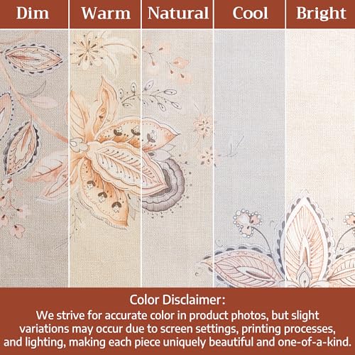 Maison d' Hermine Placemats Set of 4 Reusable 100% Combed Cotton (13"x19") - color: 020 - Society Florals, size: 13" X 19" (Pack of 4)