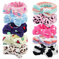 LAXIZAR 10 PCS Bow Headbands Shower Spa Headbands Headwraps for Women