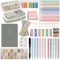 HRFGWDD 96-Piece Bible Study Supplies, Journaling Kit for Women, Green - color: 96PCS-GRENN