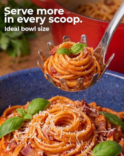 Zulay Kitchen Stainless Steel Pasta Spoon - size: Pasta Server