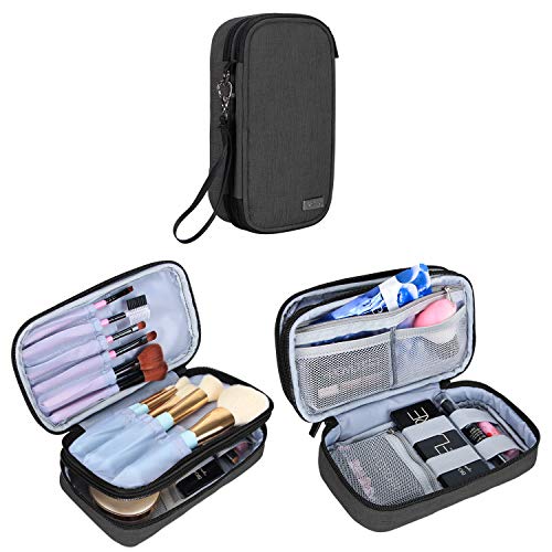 Teamoy Small Makeup Brush Bag(up to 8.5"), Black - color: Black, size: Small (Pack of 1)