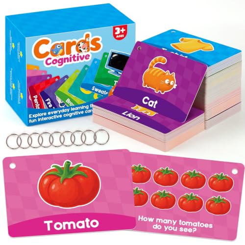 141 Ultra Thick Baby Flash Cards,Play Games First Words Toddler Flash Cards - size: Ultra Thick Extra Large 141 Cards