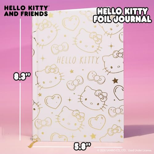 Horizon Group USA Journal Set, Cute School Supplies, Stationary Kit for Girls, Diary and Accessories, Hello Kitty Set - color: Hello Kitty Set