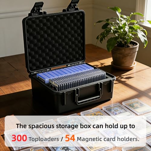 Toploader Storage Box for Trading Card, for 3" x 4" 35PT Rigid Card Holder