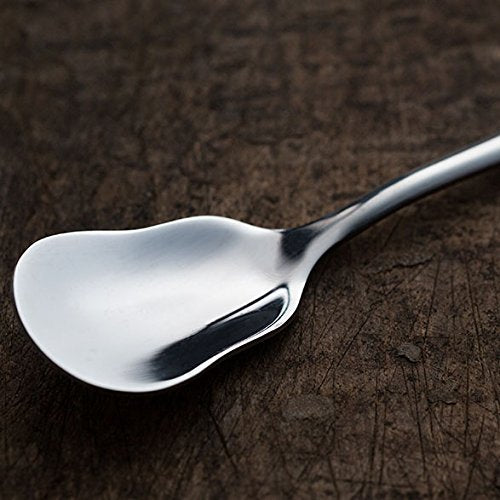WARMBUY Small Stainless Steel Ice Cream Coffee Dessert Spoons, Set of 10