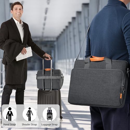 bagasin 15 15.6 16 inch Laptop Bag Carrying Case - color: Grey, size: 15.6-16