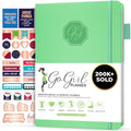 GoGirl Planner for Women, Undated Weekly Agenda Journal, Mint Green - color: Mint Green, size: Compact (5.3" x 7.7")