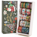 25 Rolls Christmas Gift Washi Tape Set, Festivals New Year Decorative Tapes for Scrapbooking, Junk Journal supplies, DIY Crafts Gift, Party Decorations, Bullet Journaling, 5-50mm Wide 9.84ft long/Roll - style: Christmas