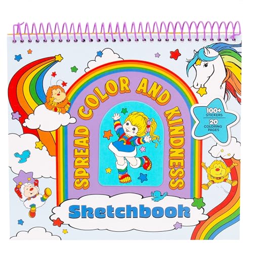 Horizon Group USA Sketch & Activity Book, Rainbow Brite, 20 Pages - color: Rainbow Brite, 20 Pages