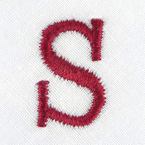 Initial Handkerchief for Men, Monogrammed Boxed 3 Piece Set,100% Cotton - color: S Initial