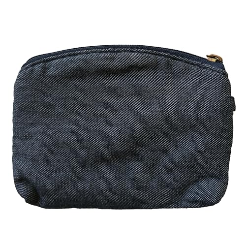 Coin Purse for Women Cute Small Wallets Change Purse Coin Pouch (denim blue) - color: denim blue