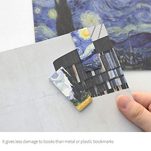 Monolike Magnetic Bookmarks Vincent Van Gogh, Set of 5 - color: Vincent Van Gogh Ver.1