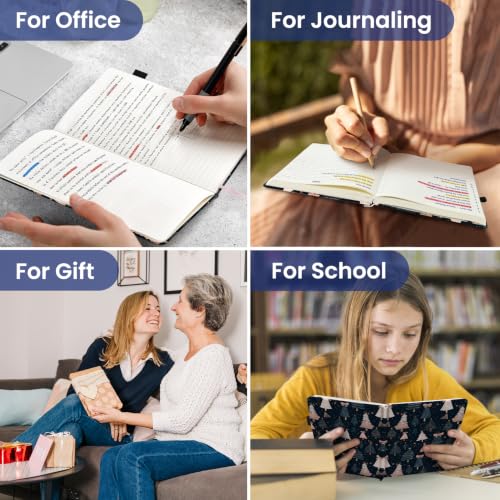 Taja Aesthetic Lined Journal for Women, Pretty Notebooks for Work & Study - color: W-Starlit Pines