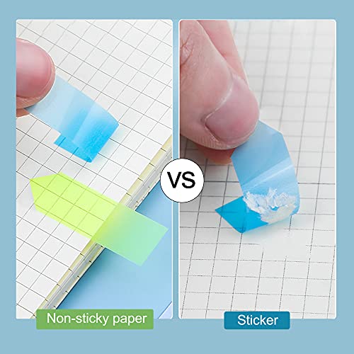 Ericter 1200 Pcs Sticky Tabs Page Markers Sticky Index Tabs, Arrow Flag Tabs - 10 Primary Color Tabs Page Flag Markers Bookmarks Book Tabs for Annotating Books - color: Arrow, size: 1200