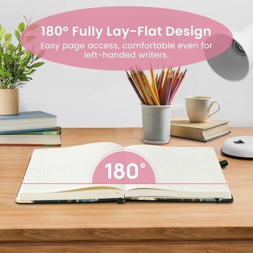Taja Aesthetic Lined Journal for Women, Pretty Notebooks for Work & Study - color: I-Colorful Painting