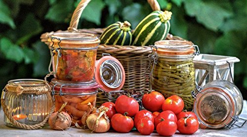 Le Parfait Super Jars (6 Pack, 750ml - 24oz) - color: 750ml (OLD)