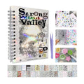 Japanese Sticker Book for Scrapbooking Supplies, Korean Stickers for DIY - color: Atmosphere