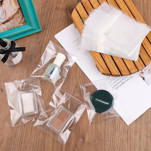 Golden State Art 3"x 4" Acid-Free Crystal Clear Storage Sleeves,200 Pack - size: 3x4