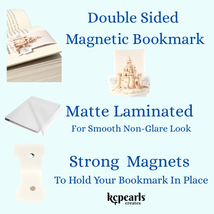 creates Magnetic Bookmark For Reading Journals Planners Scrapbooking Office Supplies Cute And Funny Bookmark For Bookworms Matte Laminate Double Sided Handmade (Interrupted Here) - color: Interrupted Here