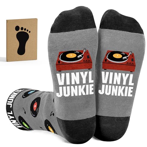 Kpop Merch - Unique Kpop Gifts for Girl, Teen - Cute Korean Socks - Christmas Gifts, Stocking Stuffers for Women - color: Record48
