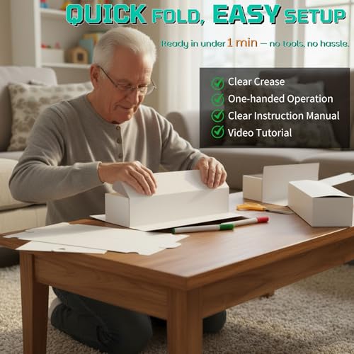 Laminated Trading Card Storage Box with Card Dividers,15in Bulk Storage Box - size: 10 Piece 15in for Standard