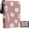 9-Pocket Trading Card Binder, 900-Card Capacity, 3-Ring, Pink - color: Pink, size: Large