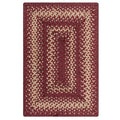 Homespice Autumn Maple Jute Braided Placemats, Rect 13x19 Set of 4 - color: Autumn Maple