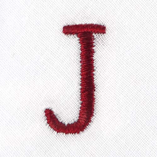 Initial Handkerchief for Men, Monogrammed Boxed 3 Piece Set,100% Cotton - color: J Initial