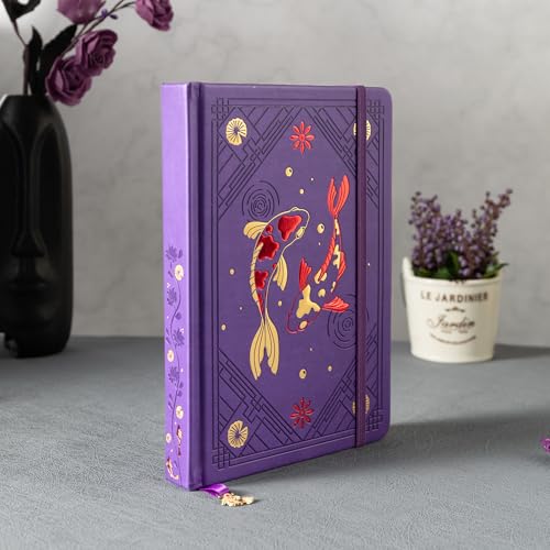 TIEFOSSI A5 Lined Journal Notebook 316 Pages for Women & Men - color: Deep Purple, size: A5-Lined