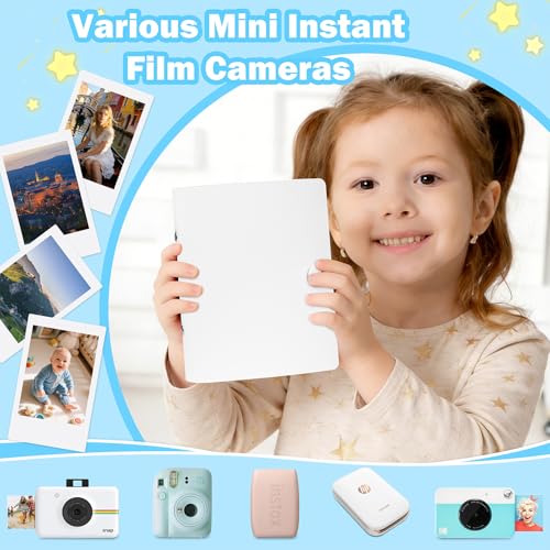 Ruibytree 320 Pocket Album for Instax Mini & Polaroid 2x3" Photo, ClayWhite - color: Clay White