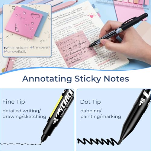 Nicpro 50PCS Cute Spiral Notebook Stationary Set For Women - size: 50pcs