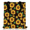 Aesthetic Canvas Tote Bag for Women,Tote Bag,Reusable Shopping Bags - color: Sunflower