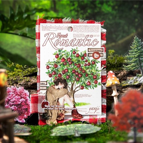 180 Pcs Tree Stickers for Scrapbooking and Journaling - color: Romantic Forest